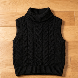Black M Turtleneck Pullover Dog Sweater