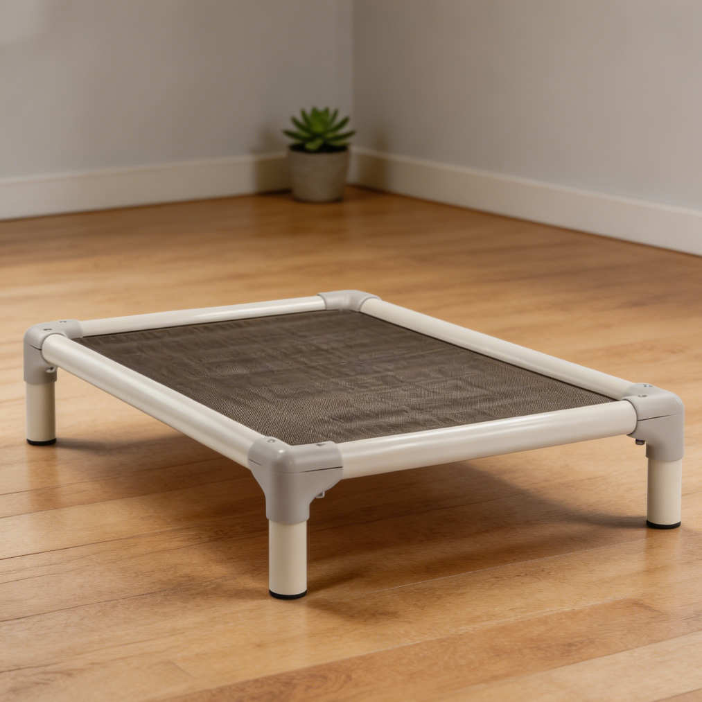 Sierra Tan Chewproof Elevated Dog Bed