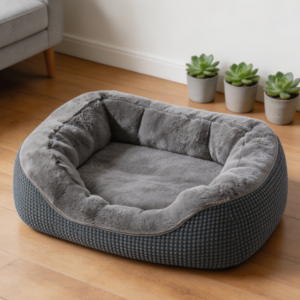 Small Orthopedic Calming Dog Bed